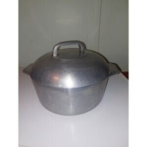 Vintage Wagner Ware Sidney O Magnalite 4248-P Aluminum Roaster Stockpot & Lid